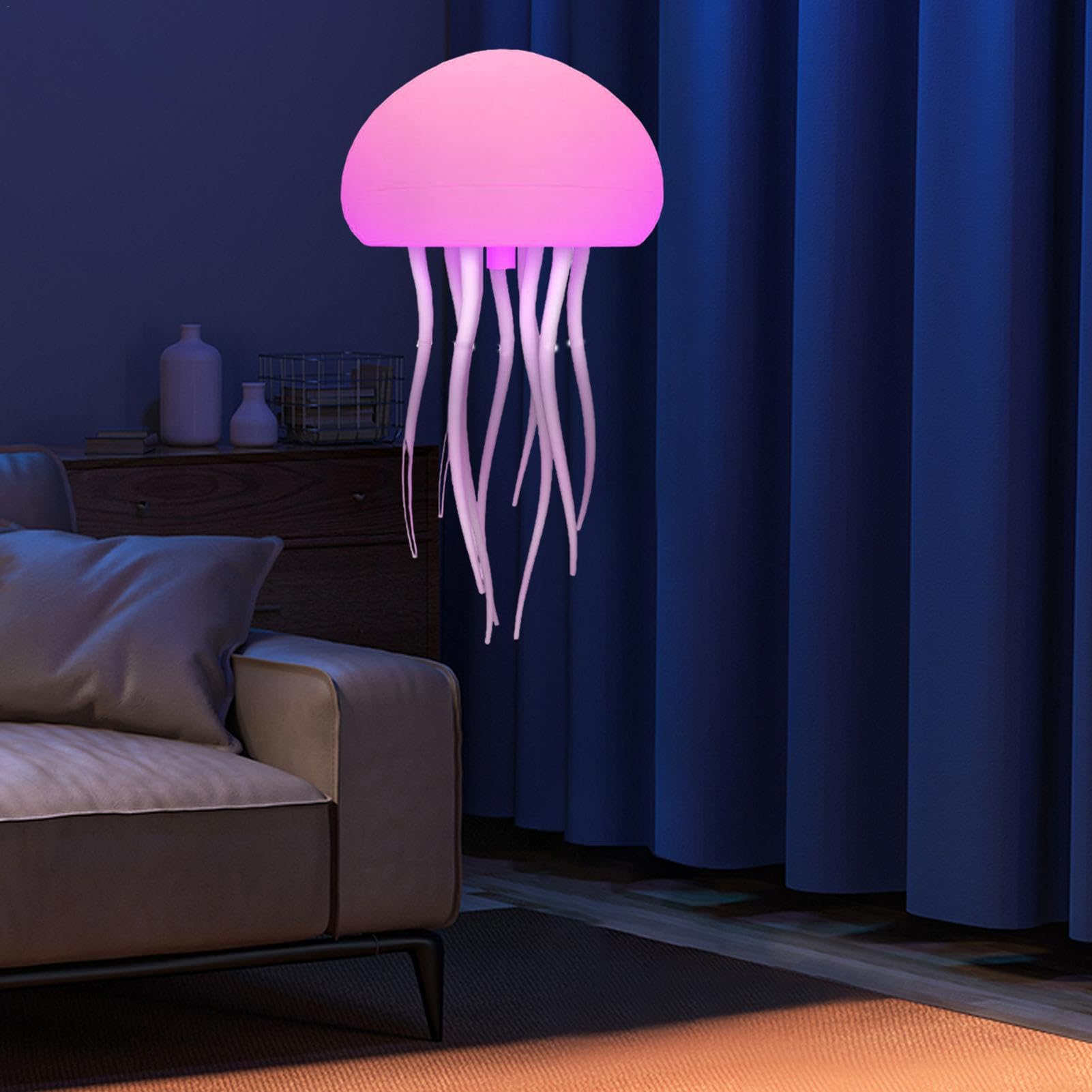 LED Jellyfish Lamp - Color Changing Mood Light