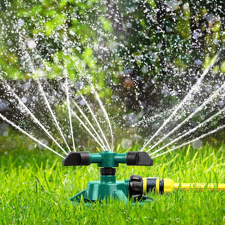 360° Rotating Garden Lawn Sprinkler