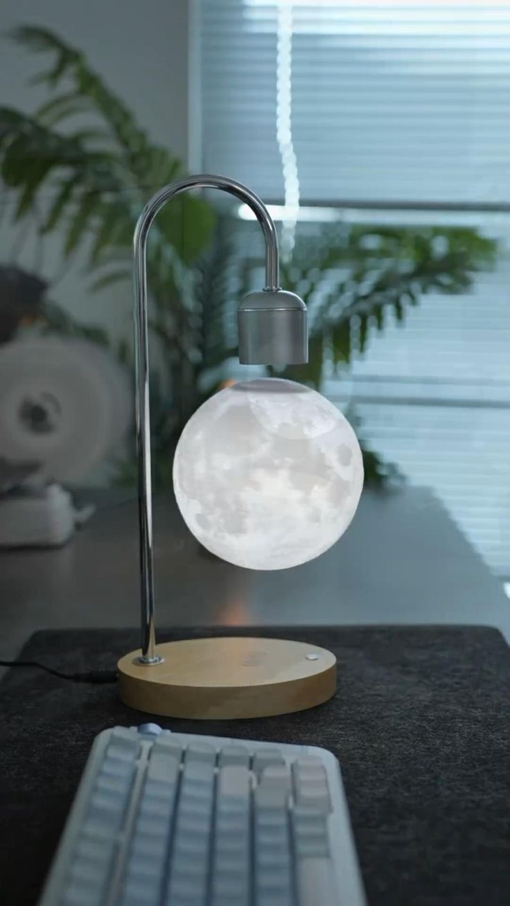 Levitating Moon Lamp Humidifier