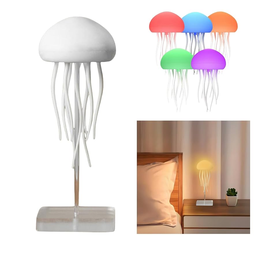 LED Jellyfish Lamp - Color Changing Mood Light