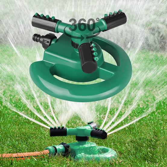 360° Rotating Garden Lawn Sprinkler